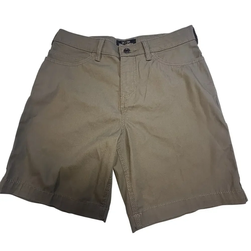 Noble Outfitters Cargo Shorts Women’s Size 4 Gray Stretch Utility Hiking Work